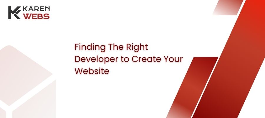 finding the right developer to create your website