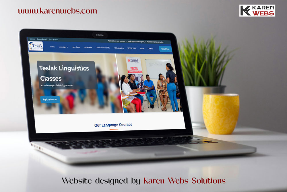 Teslak Linguistics School Website