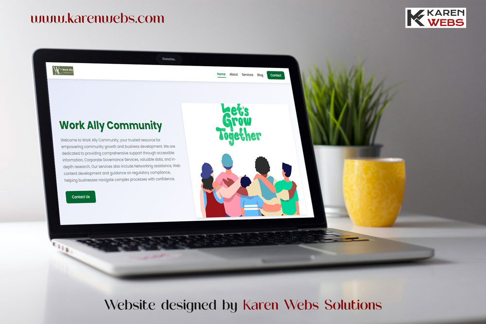 Work Allys Community Website