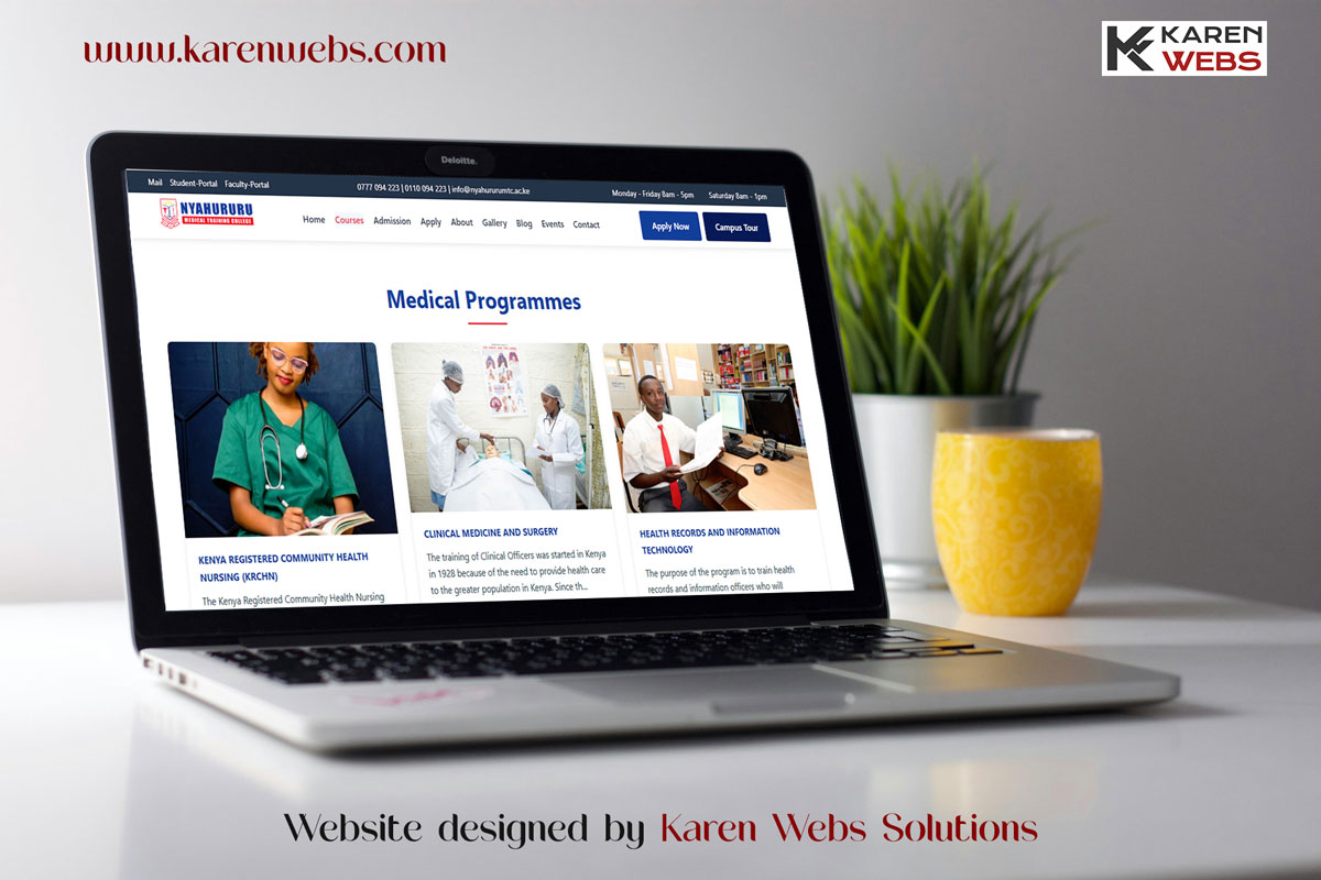 Nyahururu Medical Training College (NMTC) Website