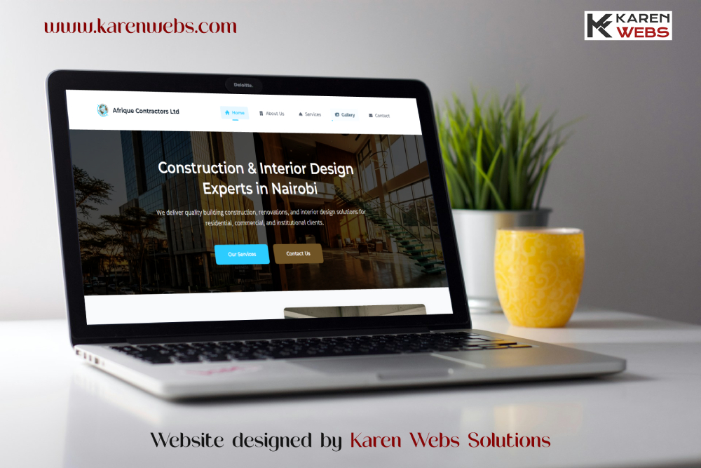 Afrique Contractors Ltd Website